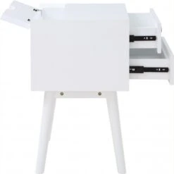 Other Nightstand In White Finish With Wood Grain Veneer 15 Other Nightstand In White Finish With Wood Grain Veneer -Othe Furniture Store 1500 1500 frame 0 2622