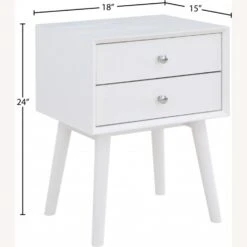 Other Nightstand In White Finish With Wood Grain Veneer 18 Other Nightstand In White Finish With Wood Grain Veneer -Othe Furniture Store 1500 1500 frame 0 2625
