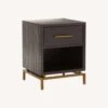 West Elm Alexa Burnished Nightstand (20")
