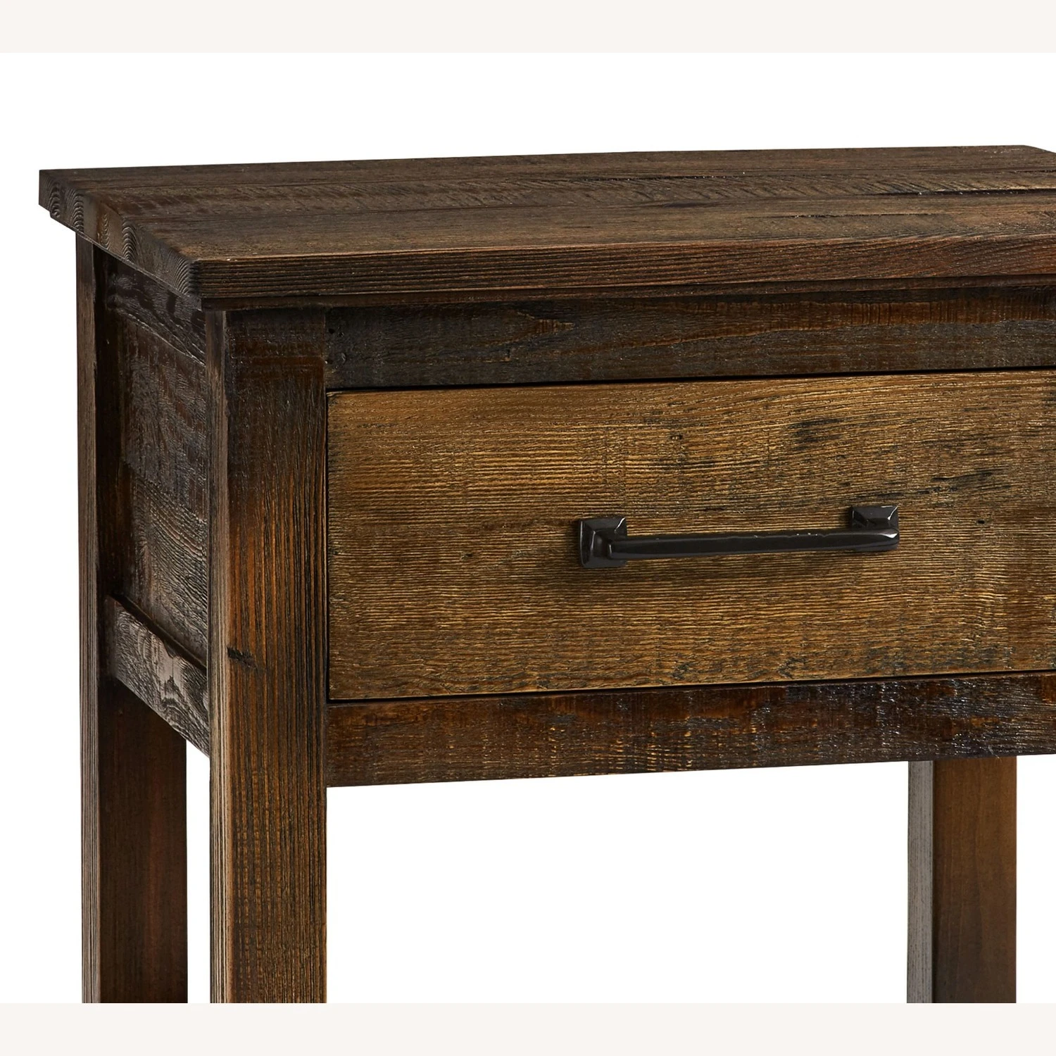 Pottery Barn Paulsen Reclaimed Wood Nightstand 2 Pottery Barn Paulsen Reclaimed Wood Nightstand - Image 2