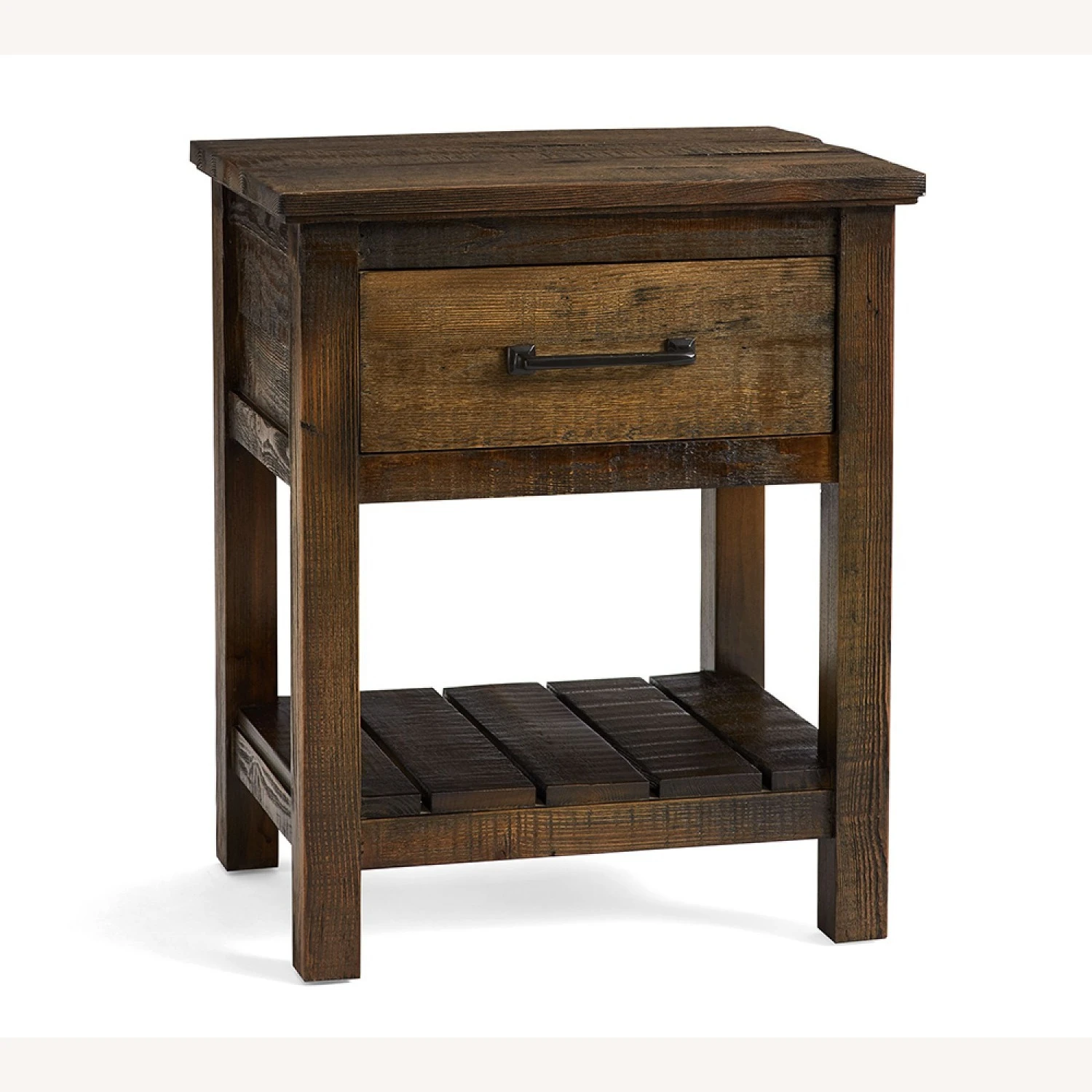 Pottery Barn Paulsen Reclaimed Wood Nightstand 3 Pottery Barn Paulsen Reclaimed Wood Nightstand - Image 3