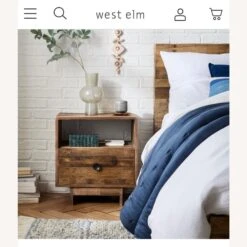 Set Of 2 West Elm Emmerson Nightstands -Othe Furniture Store 1500 1500 frame 0 2774