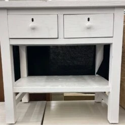 Pottery Barn Farmhouse 2-Drawer Nightstand -Othe Furniture Store 1500 1500 frame 0 2808
