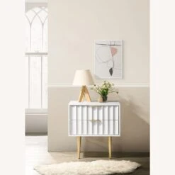 Other Nightstand In White Medium Gloss With Curved Fronts -Othe Furniture Store 1500 1500 frame 0 2826