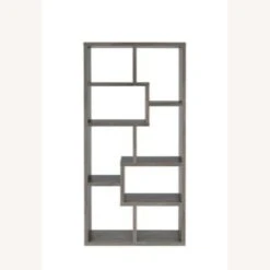 Other Weathered Grey Bookcase W/10 Shelves