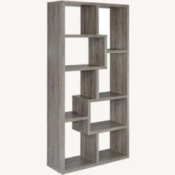 Other Weathered Grey Bookcase W/10 Shelves -Othe Furniture Store 1500 1500 frame 0 289