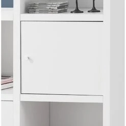 Other Reversible Asymmetric Shelf Cabinet In White Finish -Othe Furniture Store 1500 1500 frame 0 296