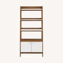 Other Modern Bookcase In Walnut Finish W/ Bottom Shelf 13 Other Modern Bookcase In Walnut Finish W/ Bottom Shelf -Othe Furniture Store 1500 1500 frame 0 323