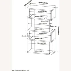 Other White Bookcase W/ Tempered Glass Panels -Othe Furniture Store 1500 1500 frame 0 331