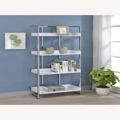Other Bookcase In White High Gloss Finish W/ 4 Shelves -Othe Furniture Store 1500 1500 frame 0 345