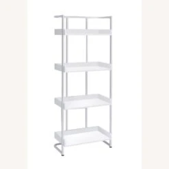 Other Bookcase In White High Gloss Finish W/ 4 Shelves -Othe Furniture Store 1500 1500 frame 0 346