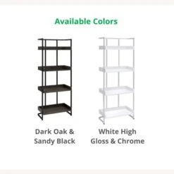 Other Bookcase In White High Gloss Finish W/ 4 Shelves -Othe Furniture Store 1500 1500 frame 0 348