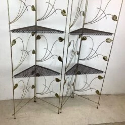 Vintage Modern Brass Corner Shelves- A Pair 10 Vintage Modern Brass Corner Shelves- A Pair -Othe Furniture Store 1500 1500 frame 0 4