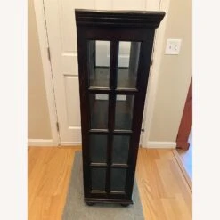 Other Black Wood And Glass Display Case