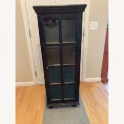 Other Black Wood And Glass Display Case -Othe Furniture Store 1500 1500 frame 0 459