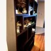 Mahagany Toned Wood Wall Unit