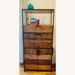 Crate & Barrel Clive Bar Cabinet