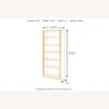 Ashley 75" Bookcase With 5 Adjustable Shelves