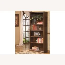 Ashley 75" Bookcase With 5 Adjustable Shelves -Othe Furniture Store 1500 1500 frame 0 578