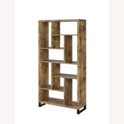 Other Antique Nutmeg W/ Black Metal Base