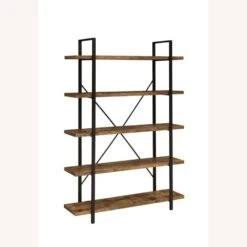 Other Bookcase W/ 5 Shelves In Antique Nutmeg Finish -Othe Furniture Store 1500 1500 frame 0 619