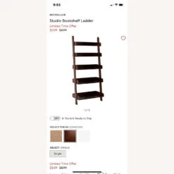 Pottery Barn Shelf Ladder -Othe Furniture Store 1500 1500 frame 0 707