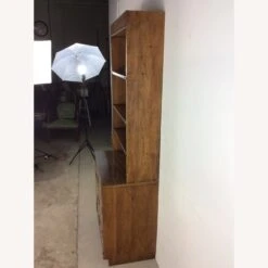 Vintage Campaign Style Bookcase With Three Drawers -Othe Furniture Store 1500 1500 frame 0 722