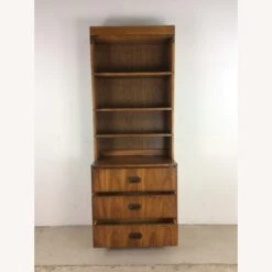 Vintage Campaign Style Bookcase With Three Drawers -Othe Furniture Store 1500 1500 frame 0 723