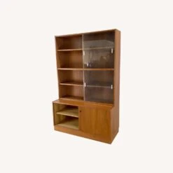Vintage Modern Teak Bookcase With Cabinet -Othe Furniture Store 1500 1500 frame 0 846