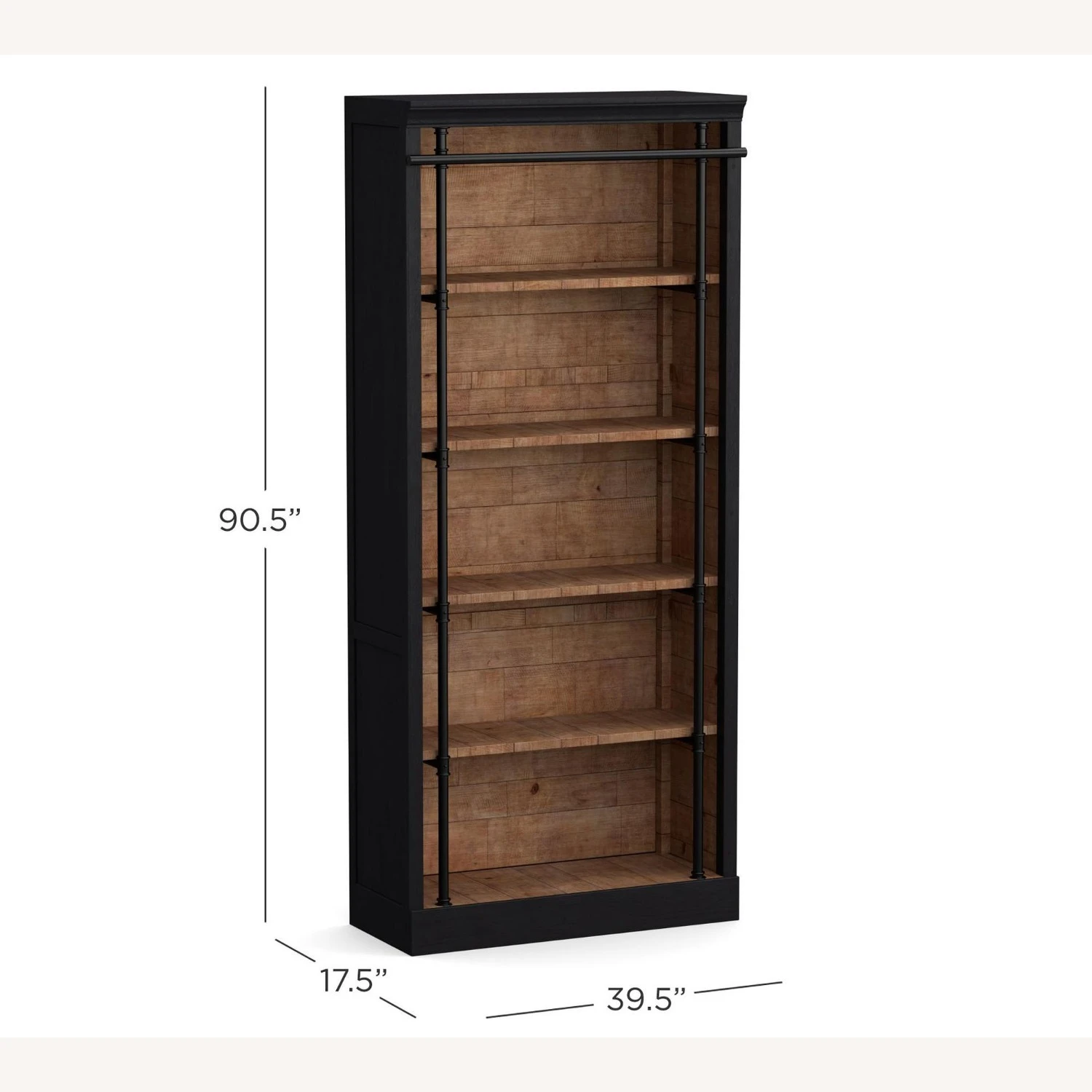 Pottery Barn Gavin Reclaimed Wood Bookcase 5 Pottery Barn Gavin Reclaimed Wood Bookcase - Image 5