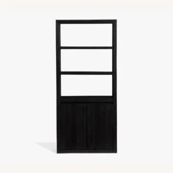 Pottery Barn Folsom Open Bookcase With Doors