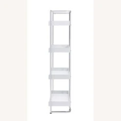 Other Bookcase W/ 4 Shelves In White High Gloss Finish -Othe Furniture Store 1500 1500 frame 0 903
