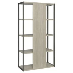 Other Bookcase In Whitewashed Grey With 4 Open Shelves -Othe Furniture Store 1500 1500 frame 0 938