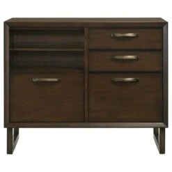 Other 4-Drawer File Cabinet In Dark Walnut Wood Finish -Othe Furniture Store 1500 1500 frame 0 954