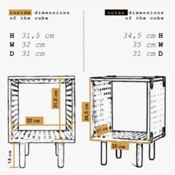Other Modular Cube Wood Bookshelf -Othe Furniture Store 1500 1500 frame 0 96