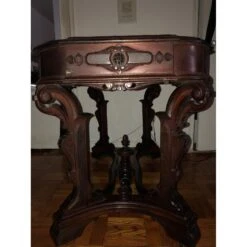 19th Century Victorian Renaissance Revival Center Table -Othe Furniture Store 1500 1500 frame 90 3